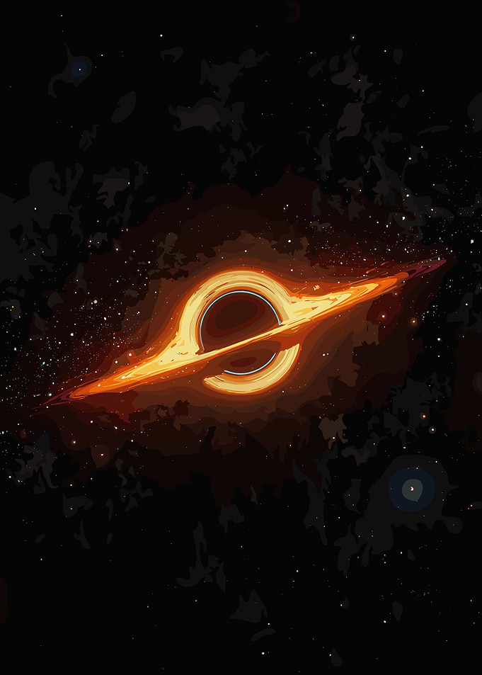 Black Hole in Space