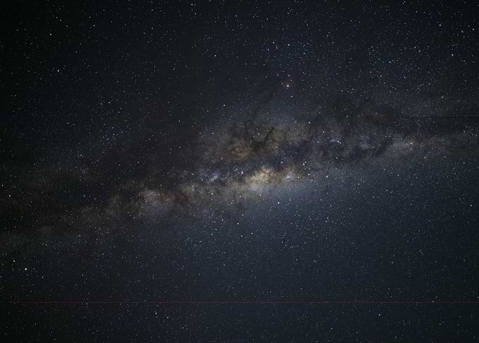 Milky Way Galaxy Starry Night Sky