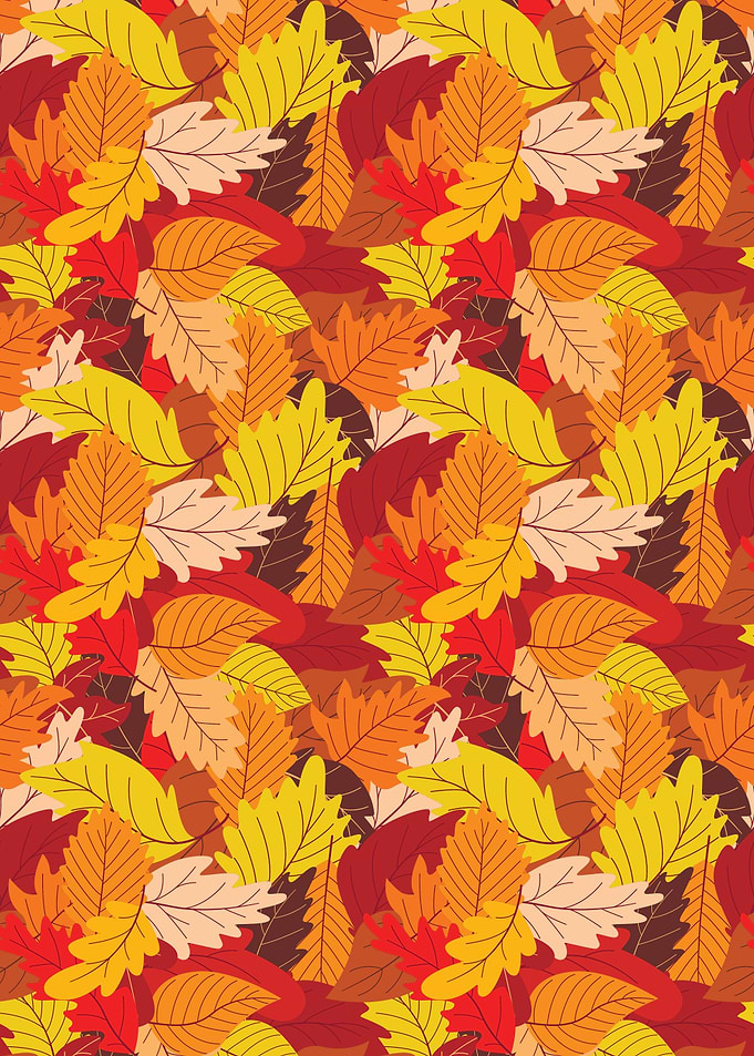 Autumn Leaves Seamless Pattern