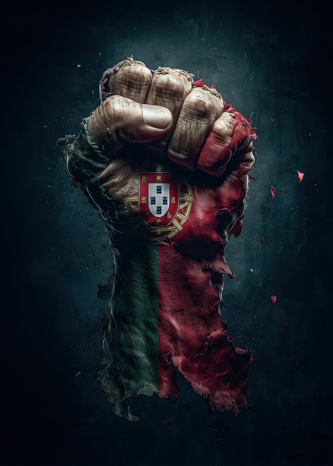 Portuguese Flag Fist