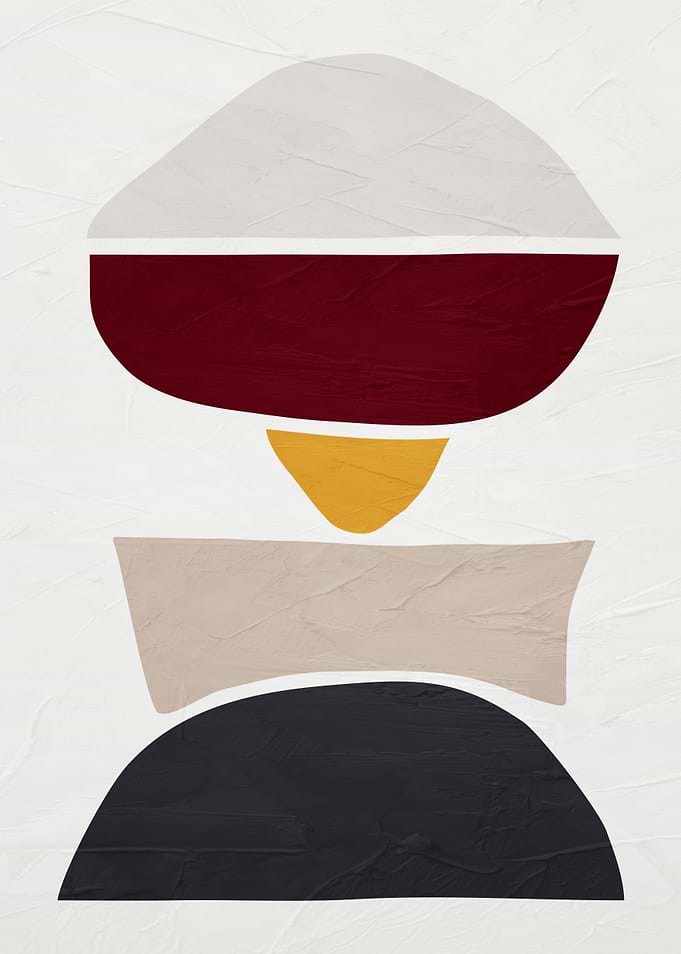 Abstract Geometric Shapes Art