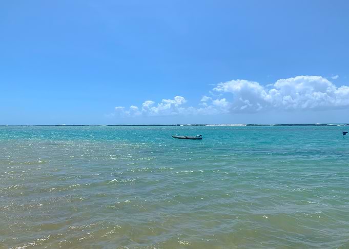 Boat on the Ocean: Traveling through Brazil