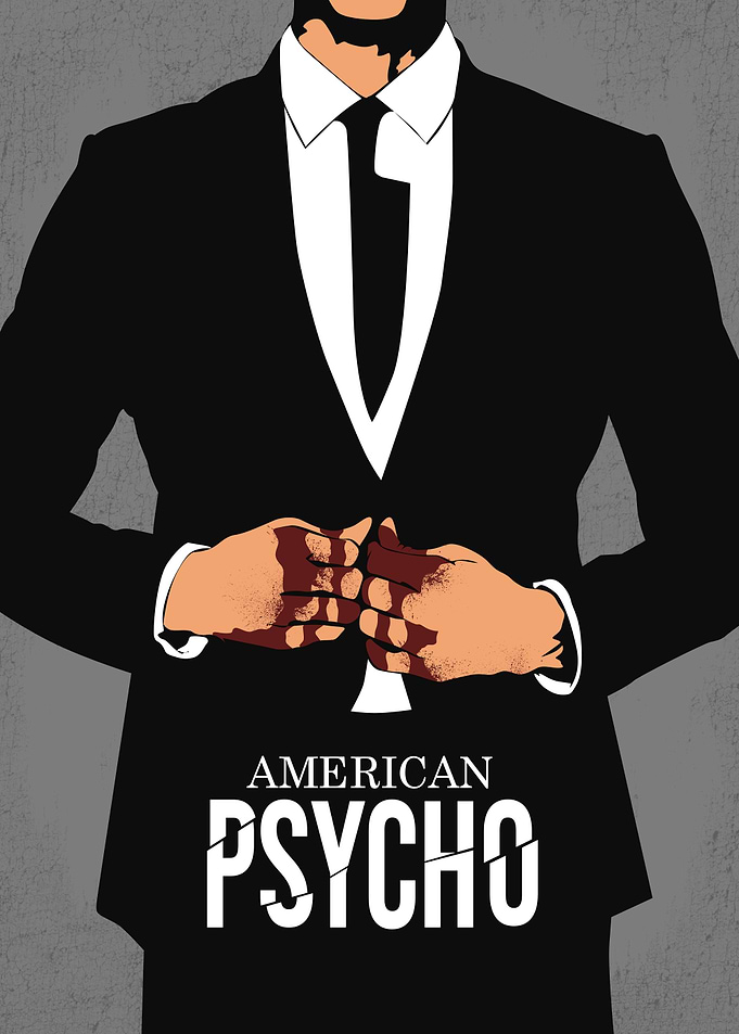 American Psycho Minimalist Poster