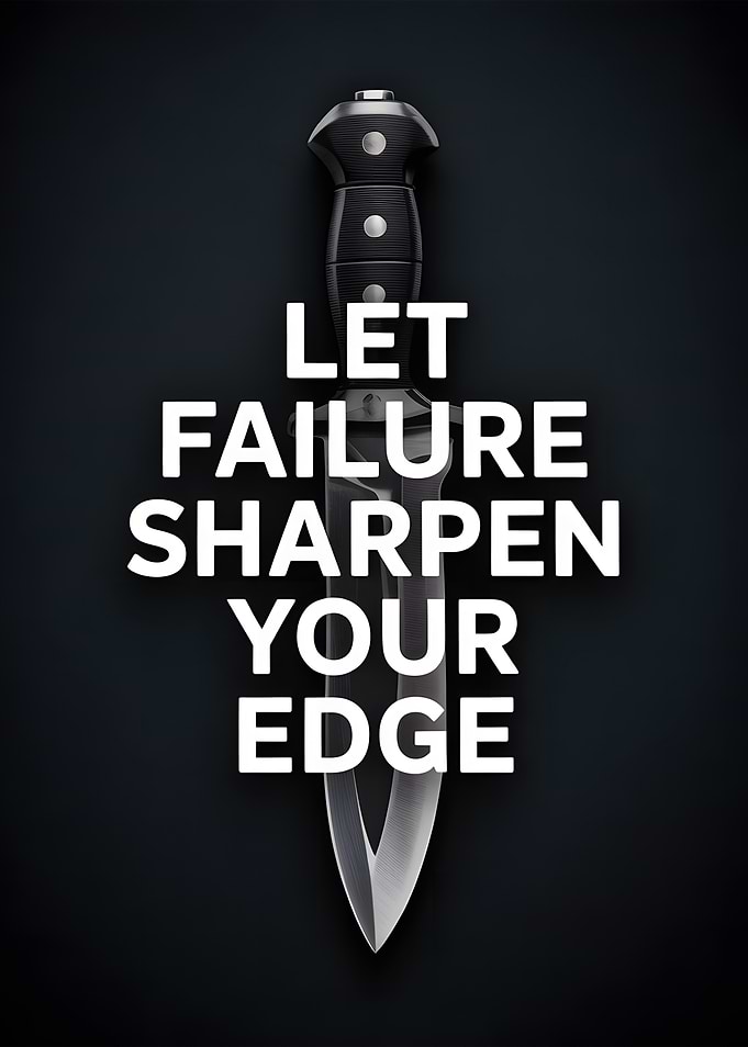 Failure Sharpen Your Edge