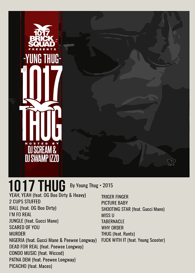 Young Thug 1017 Thug Album