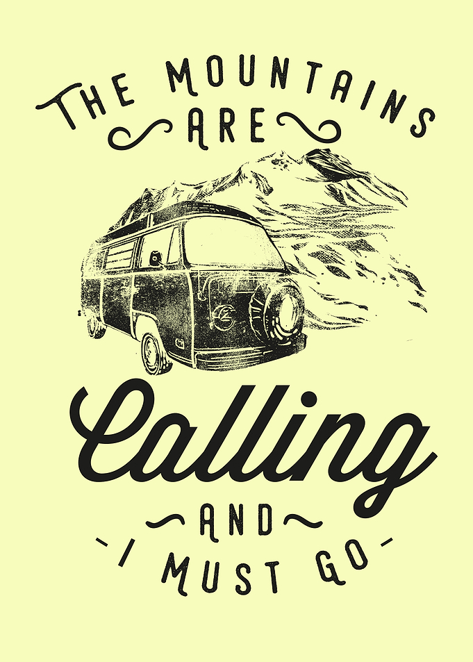 The Mountains Are Calling Van