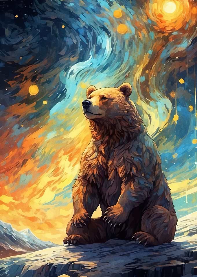 Majestic Bear Sky