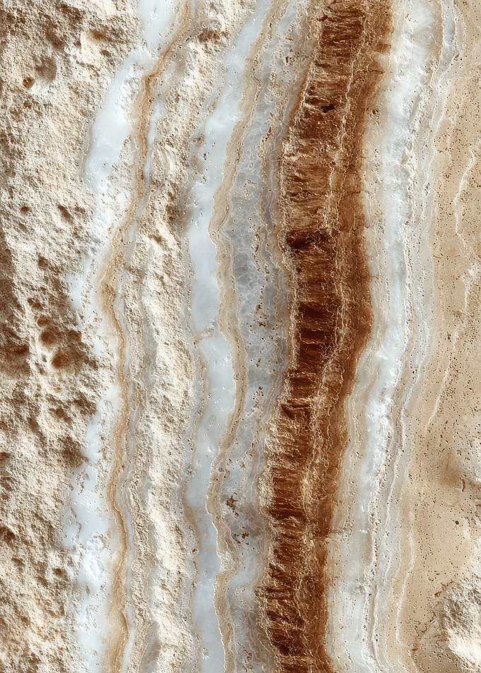 Abstract Brown and White Stone Texture