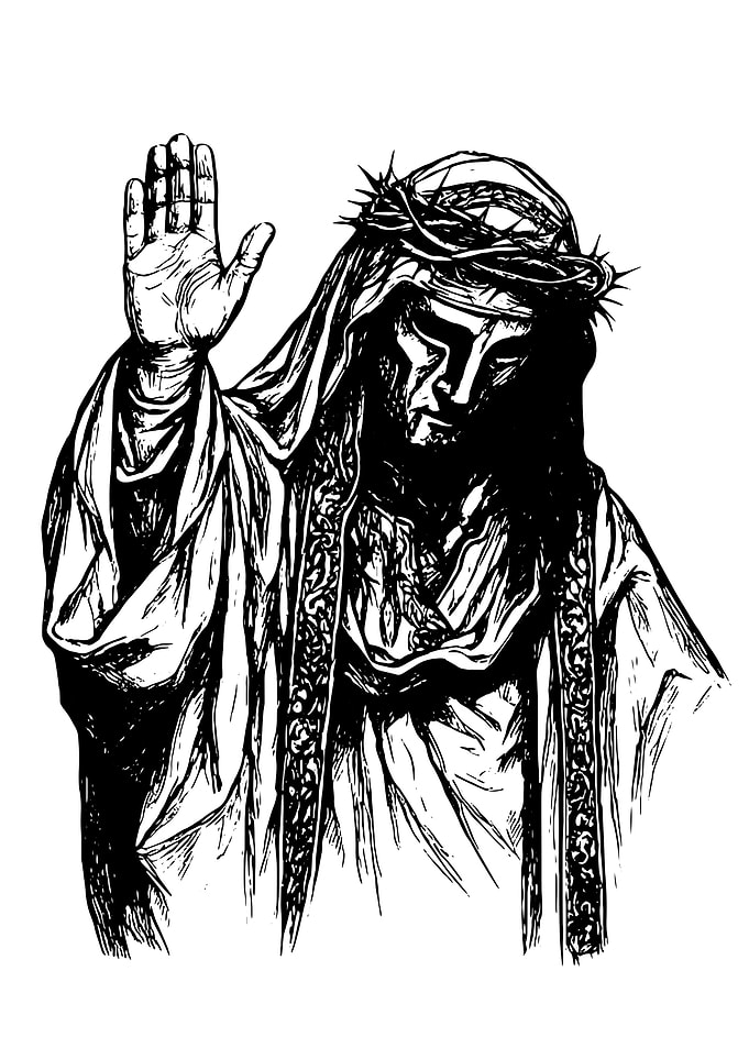 king baldwin Black and White Illustration