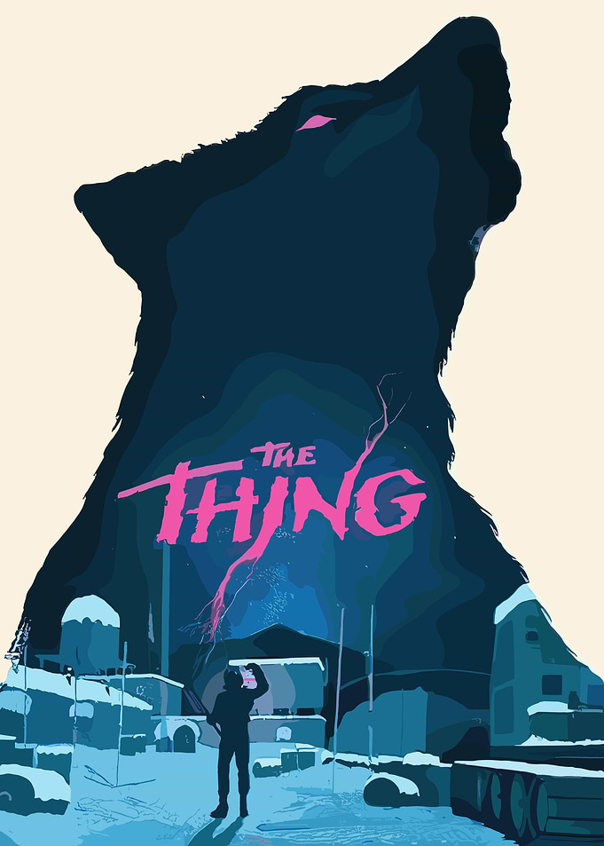 The Thing Movie Poster Art