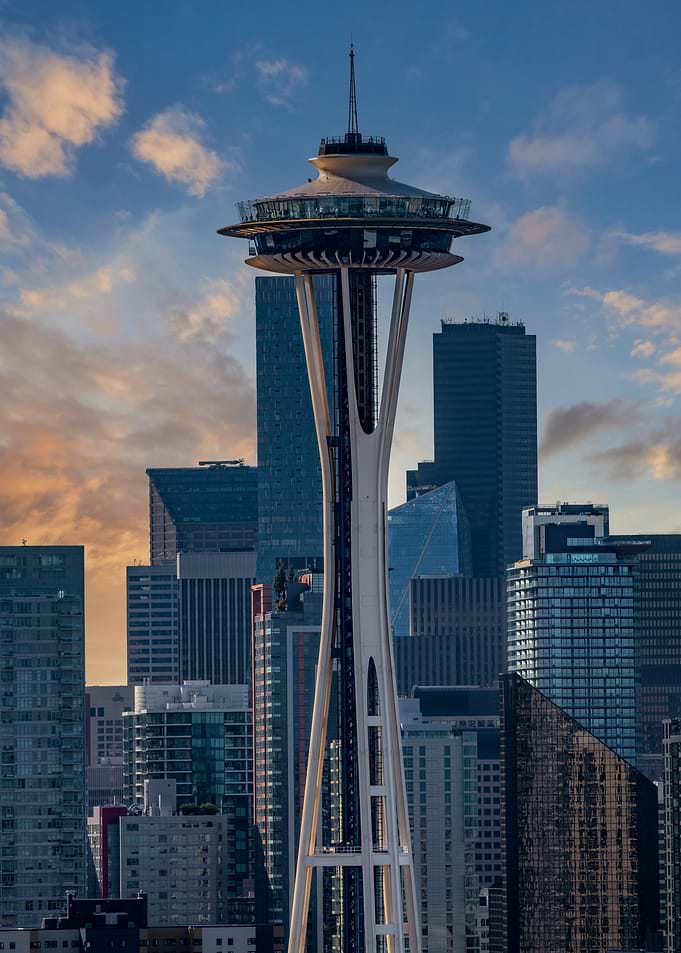 Seattle Space Needle Skyline