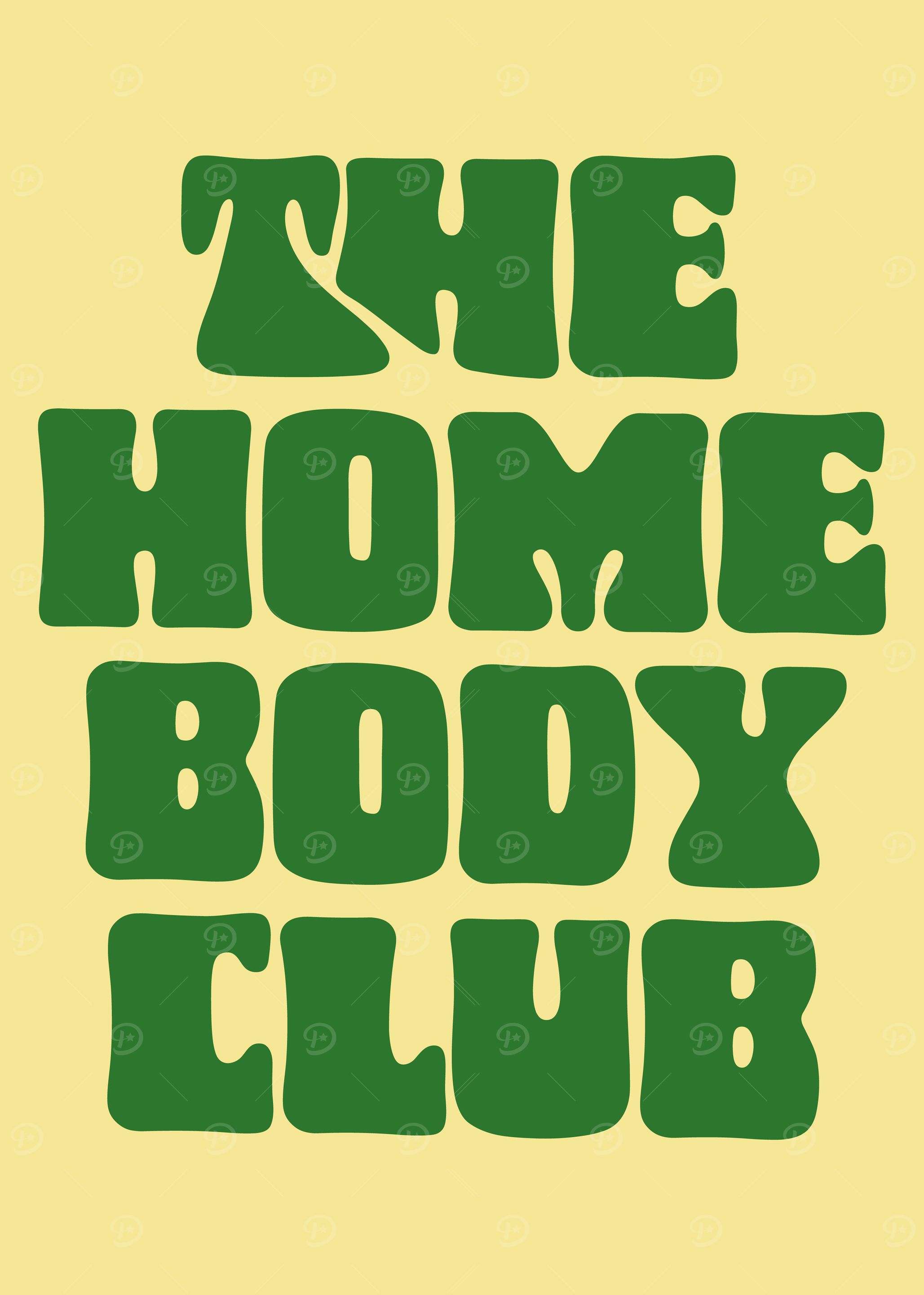 The Home Body Club Graphic