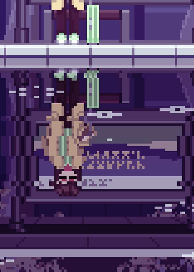 Lo-Fi Pixel-Art – Reflection After the Rain