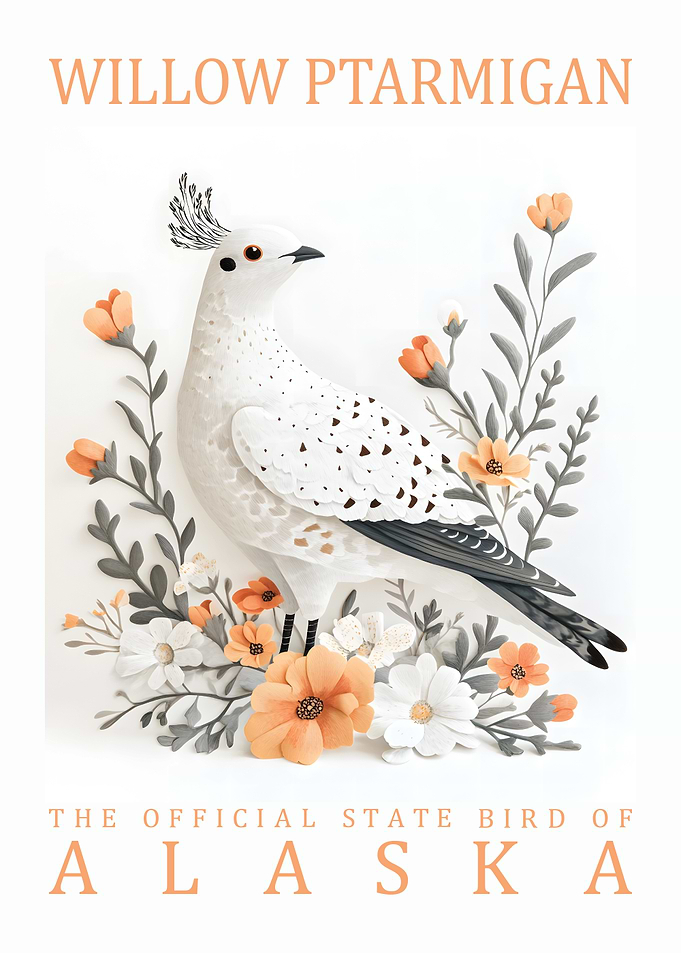 Willow Ptarmigan: Alaska's State Bird