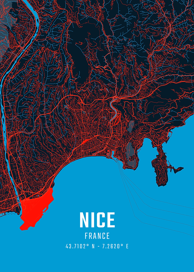 Nice City Map