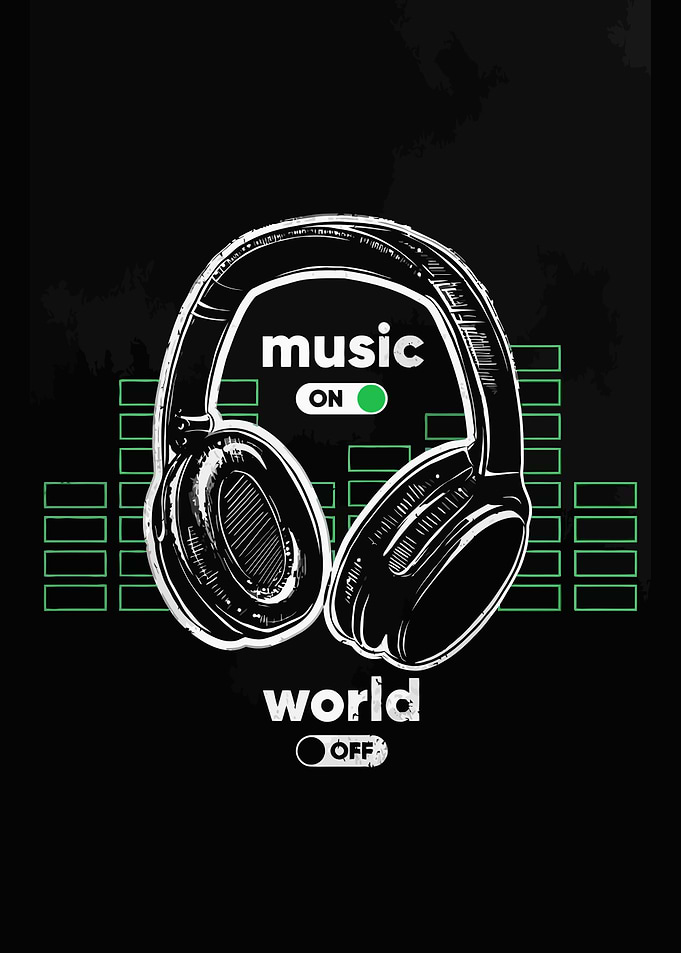 Music On, World Off Headphones