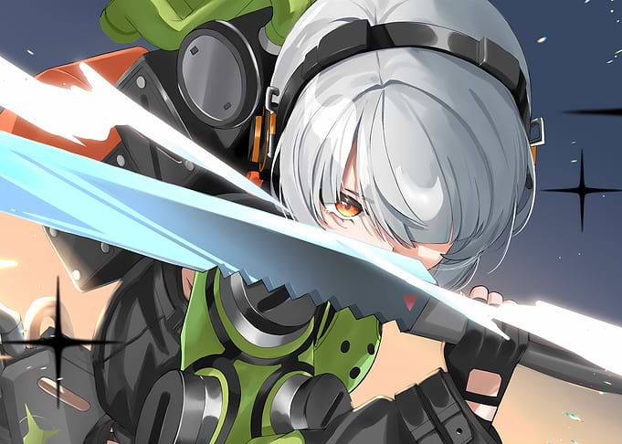 Girl with Sword