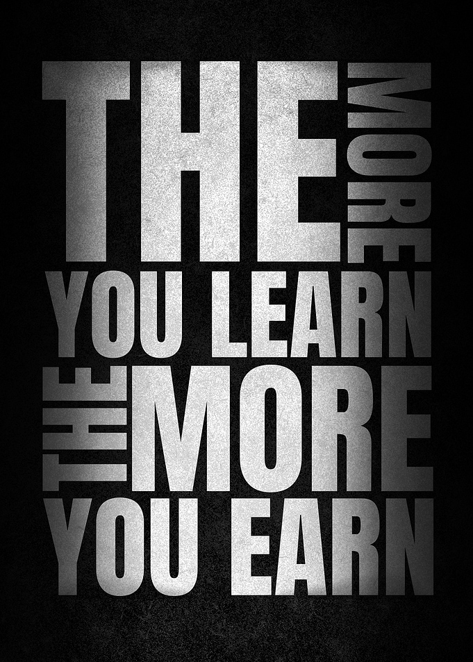The More You Learn Typography