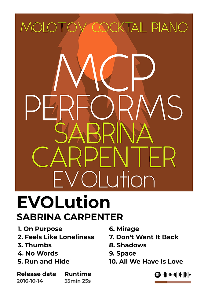 Sabrina Carpenter EVOLution Album