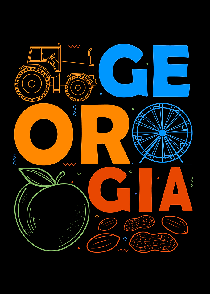 Georgia Souvenir Men Georgia Peaches Gift Georgia