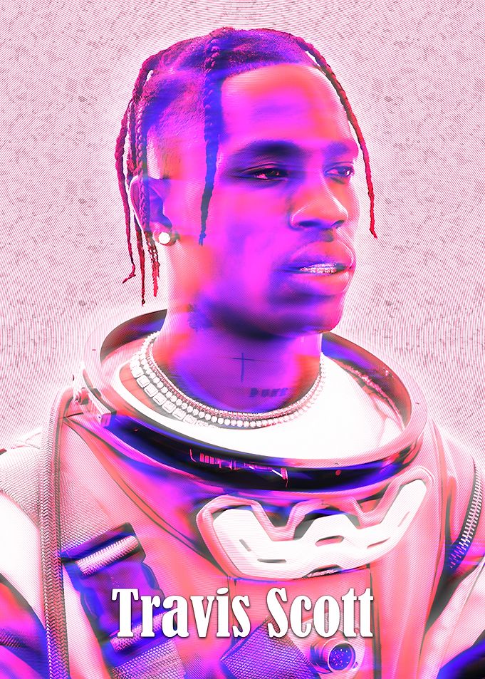 Travis Scott in Space Suit