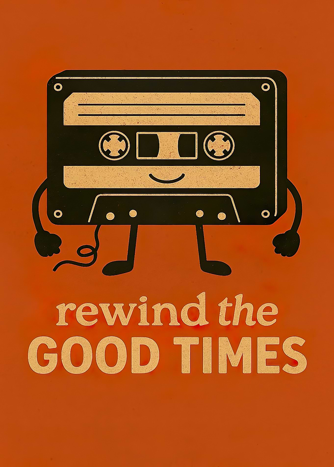 Rewind the Good Times Cassette Art