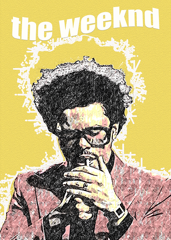 The Weeknd poster