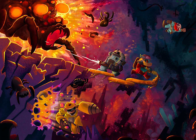 Deep Rock Galactic Fan Art