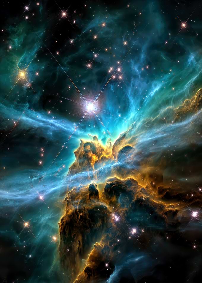 Nebula Space Art