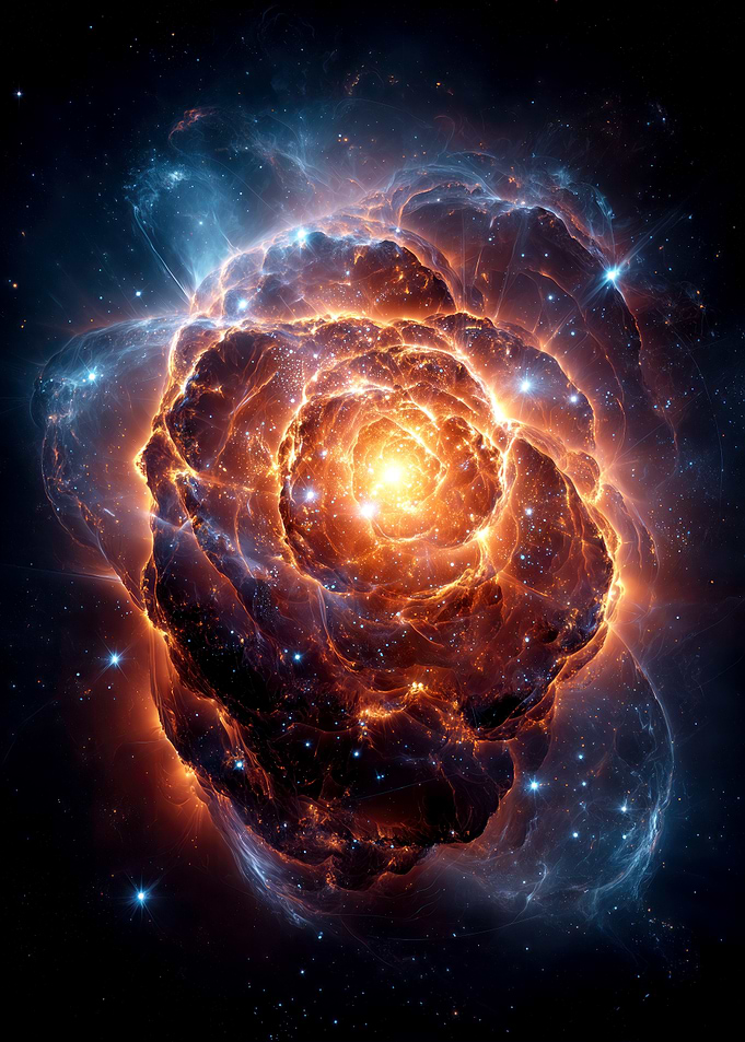 Cosmic Rose Nebula