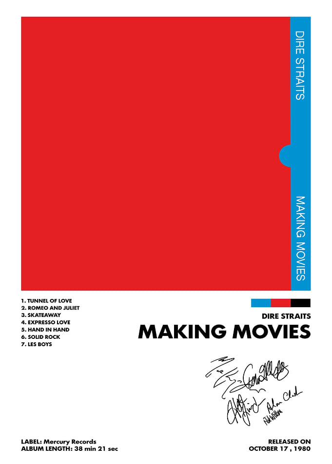 Dire Straits Making Movies