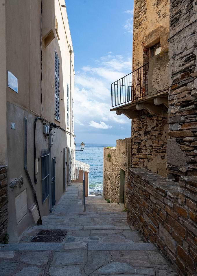 Coastal European Street View
