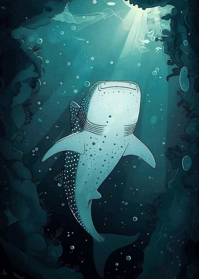 Whale Shark Underwater