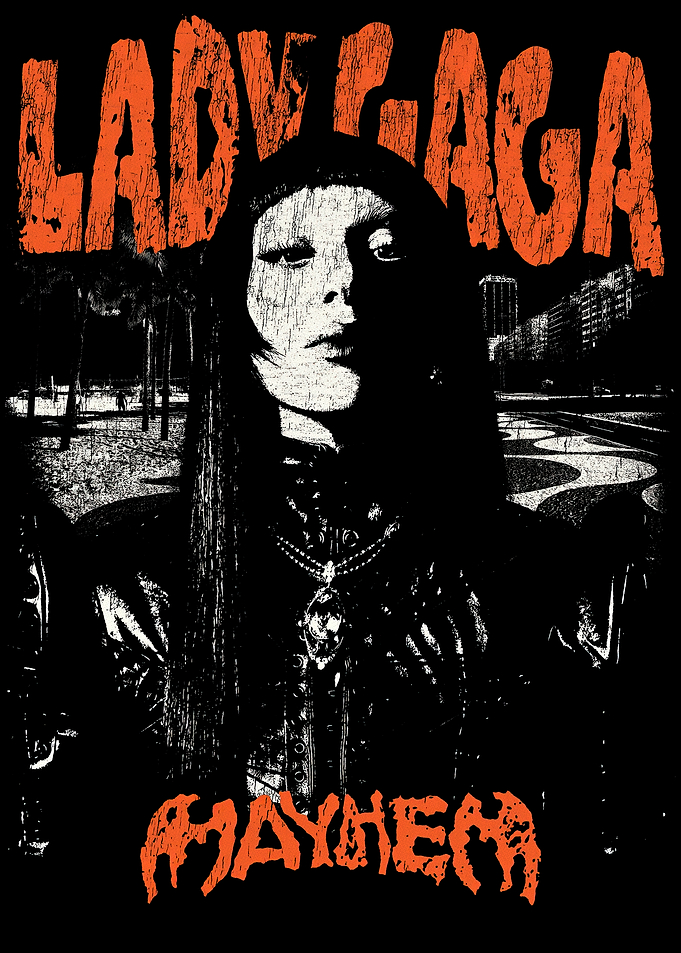 Lady Gaga Mayhem Graphic Art