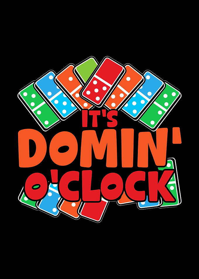 It's Domin-o'clock Dominoes Game