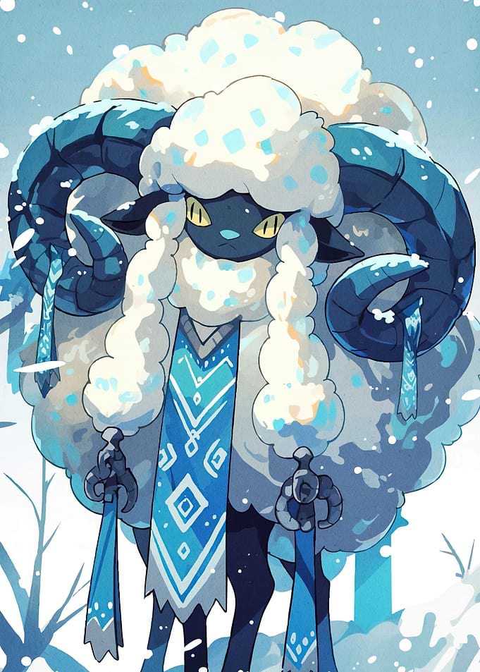 Winter Ram Character