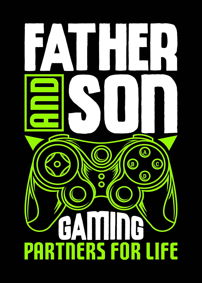 Father and Son Gaming Partners