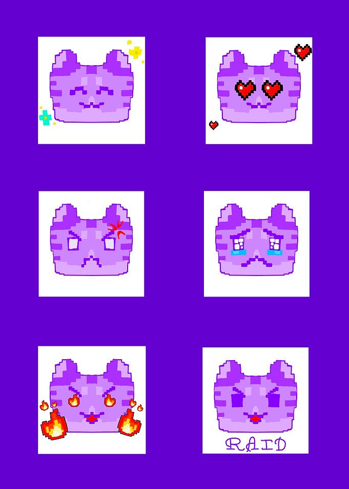 Naday6 Twitch Emotes Collection