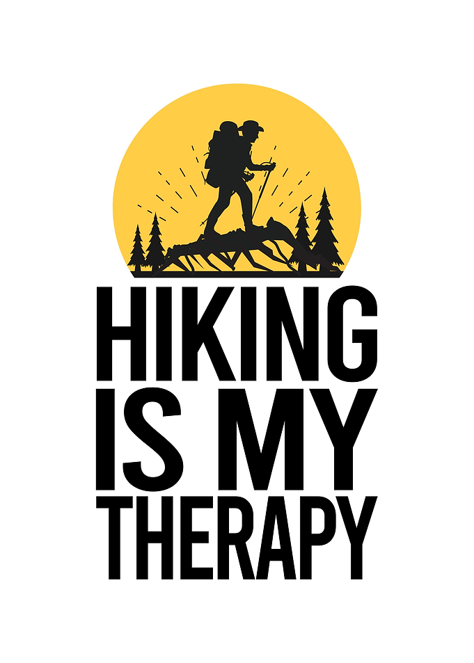 Hiking is my therapy