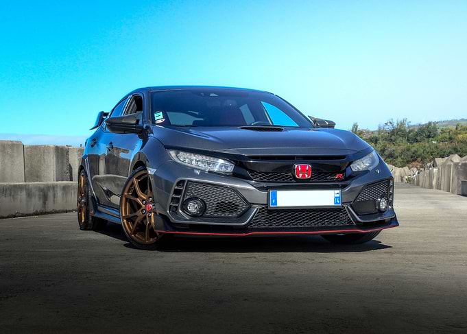 Gray Honda Civic Type R