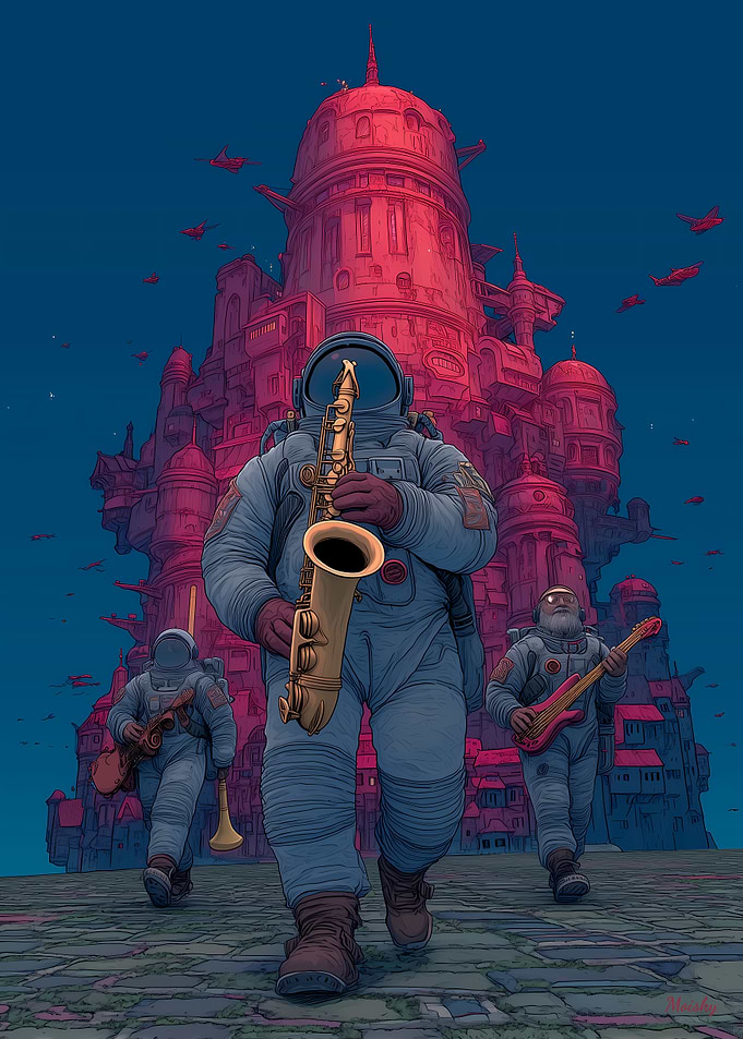 Space Jazz Parade – Neon Frontiers