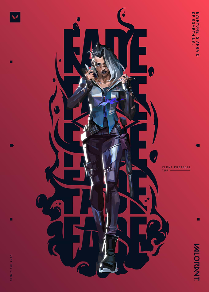 VALORANT Agent Fade Red