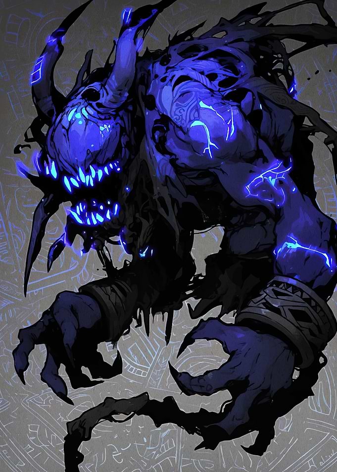 Glowing Monster