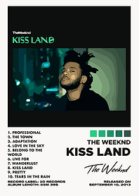 The Weeknd Kiss Land