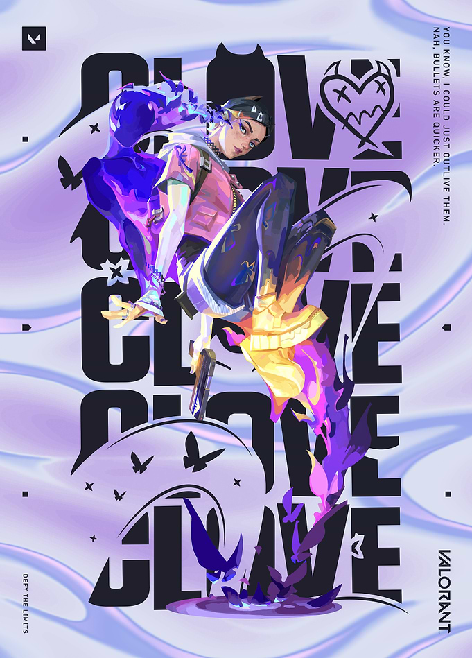 VALORANT Agent Clove Purple