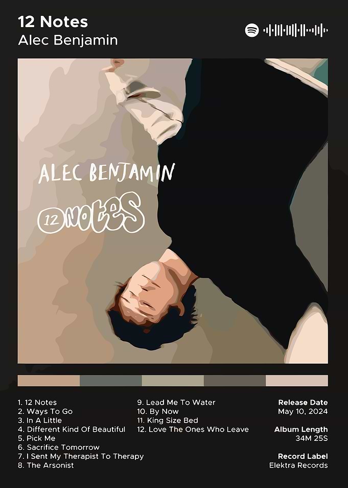 Alec Benjamin 12 Notes