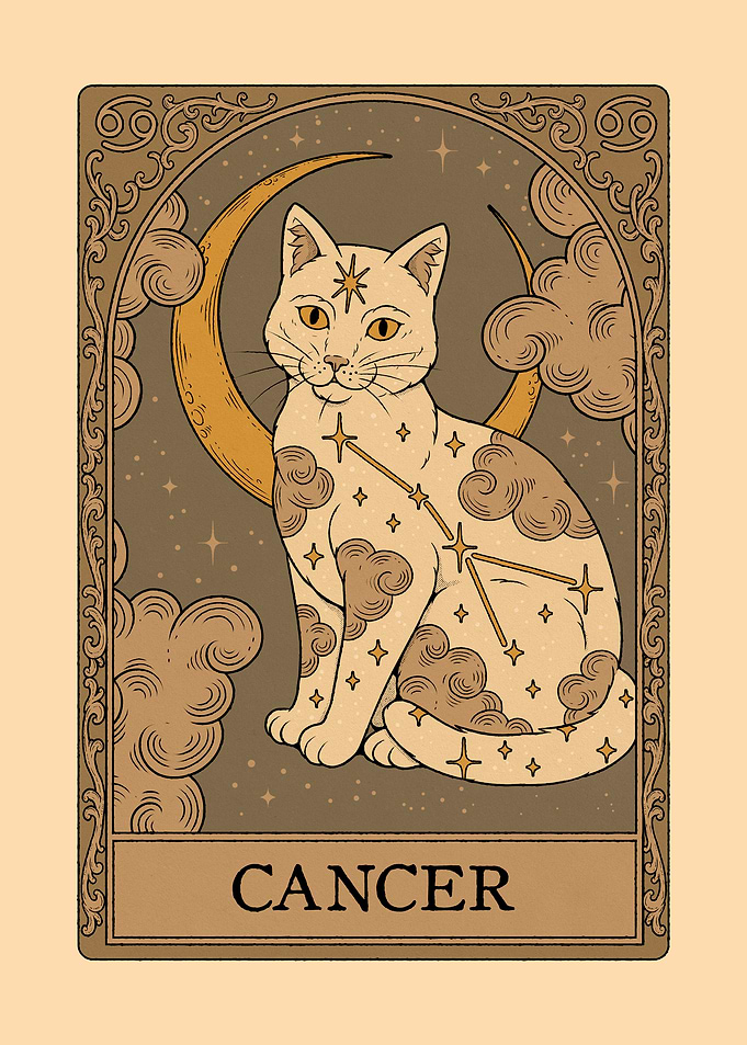 Cats Constellations - Cancer