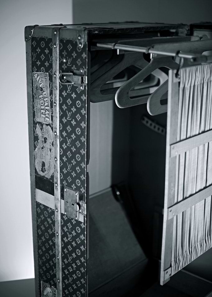 Vintage Louis Vuitton Trunk Wardrobe