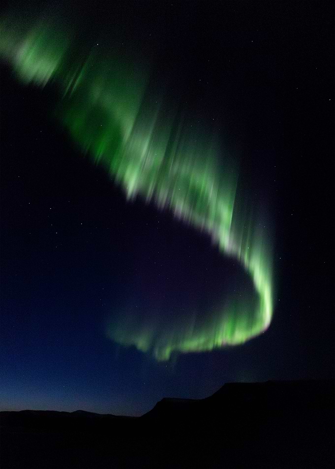 Northern lights in Iceland