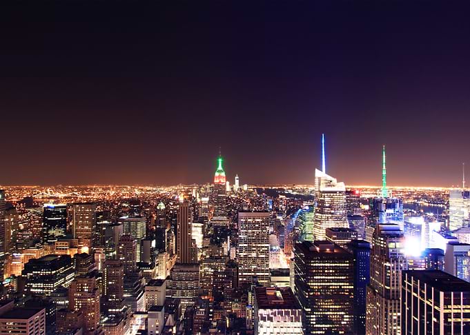 new york city at night